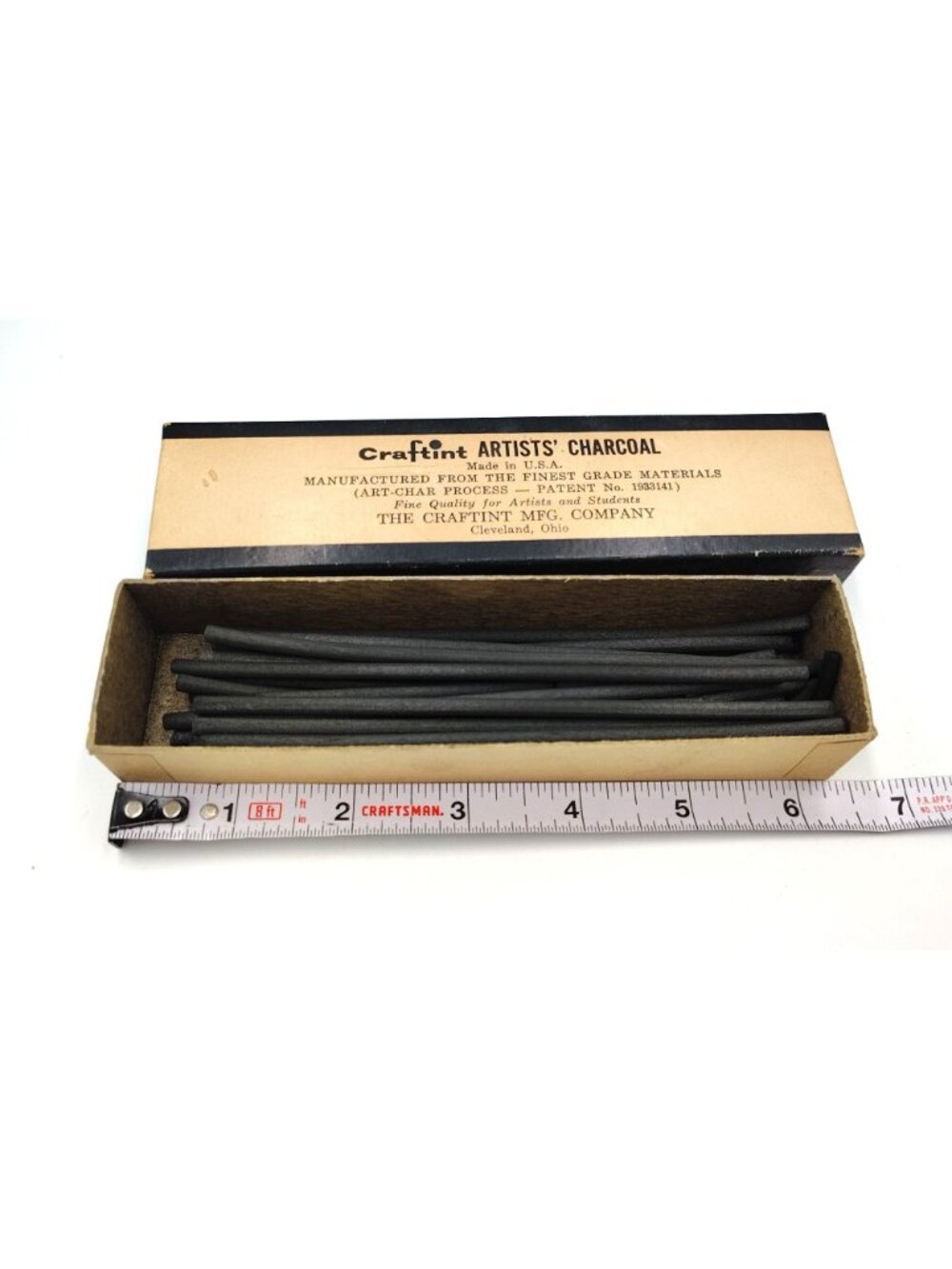 Vintage Craftint Artists Charcoal Box Art-Char Process Cleveland OH Partial Set - Picture 6 of 12